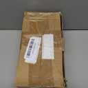 1 Pc Curved Slant Cut Exhaust Tip 2.9" Inlet 4.0" Outlet 6.9" Length Tailpipe Universal Car Bolt on Stainless Steel Black Rear