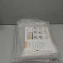 SANKEU Pastry Display Case, Bread Box for Kitchen Countertop, 4 Layers Detachable Clear Bread Storage with Magnetic Door Bakery Pastry Display 15.5x11.4x9.8,2 Pack