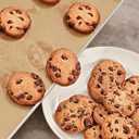 SMARTAKE 120Pcs Parchment Paper Sheets, 17x26 Inch Pre-Cut Baking Paper, Non-Stick, Natural Wood Pulp, for Air Fryer Steaming Grilling Rack Oven (Unbleached)