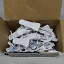 Hotop Boot Hanger Clips for Closet, Laundry Hanging Hooks Heavy Duty Clips Boot Holder Portable Single Hooks Space Saving for Pants Jeans Clothes Hats Tall Towels(White,20 Pieces)