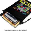 Video Game Drawstring Backpack Gaming Sport Cinch Sack Gamer Party Favors Bags For Men Gifts