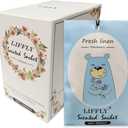 14 Packs Fresh Linen Scented Sachets Bags fit Drawers and Closets Gift Box