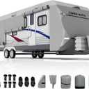 Umbrauto Travel Trailer RV Cover 35-38ft: 9-Layer Waterproof Camper Cover