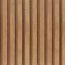 Arthome 17''x393'' Wood Slat Wallpaper, Peel and Stick Self Adhesive Wall Covering Decorative Removable Contact Paper Waterproof Faux Wood Grating Stripe Vinyl for Living Room Bedroom (Brown)