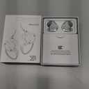KZ Acoustics ZS10 Pro in-Ear Earphones Black 3 5 mm, Silver