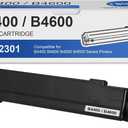 B4600/B4400 Toner Cartridges 1 Pack: Compatible 43502301 Toner Cartridge Replacement for OKI B4400 B4600 B4500 B4550 Series Printer