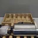 Conical Burr Coffee Grinder with 40mm Stainless Steel Burr, 34 Grind Settings & Anti-Static, Electric Espresso Grinder for Home Use