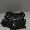 Beebiepet Heavy Duty Tactical Dog Harness for Medium Dogs, No Pull Adjustable Pet Harness Reflective Service Training Easy Control Pet Vest Military K9 Working Dog Harnesses- Medium, Black