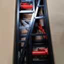 2 Pcs Hydraulic Car Ramps, 5 Ton (11,065 LBS) Heavy Duty Steel Car Lift Ramps with Hydraulic Jack for Oil Changes & Truck Repair, 9.4"-13.34" High Lift, Home Garage Vehicle Ramps (Black)