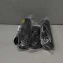 Electric Salt and Pepper Grinder Set - USB Rechargeable,LED Light,Adjustable Coarseness,TEITOP Automatic Pepper and Salt Mill Grinder Set with Charging Base(Black 2 Mills)