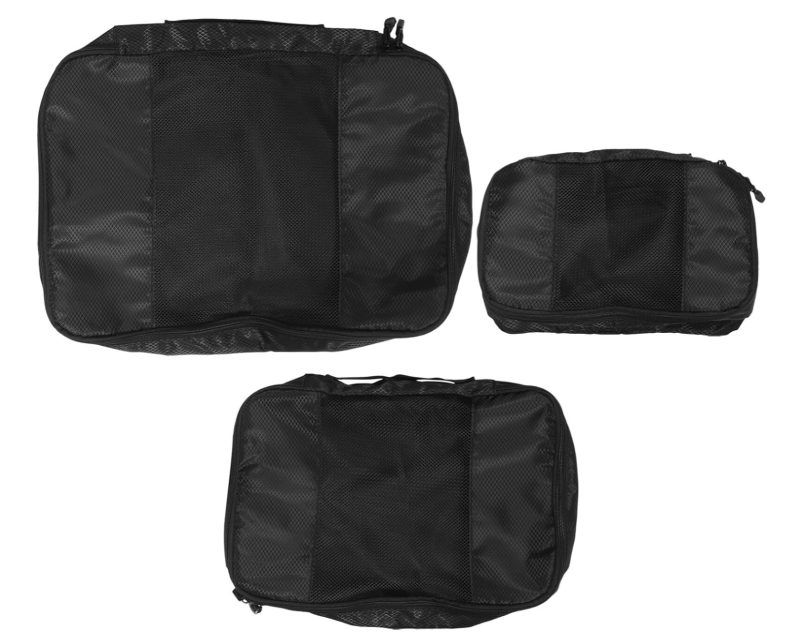 BESPORTBLE Travel Organizer Set 3pcs Compression Travel Bags Luggage Case Bags Makeup Organizer Portable Large