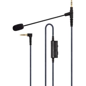 Boom Gaming Microphone Cable Compatible with Game PS4 Xbox One PC Laptop Phone and Sony MDRXB950BT, MDRXB650BT, MDR1000X, MDR100ABN, WH1000XM2, MDR-1A Headphone | with Volume Control and Mute Switch
