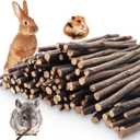 Apple Sticks,Premium Wooden Chew Stick Toys,250g Natural Apple Sticks for Guinea Pigs,Rabbits,Hamsters,Gerbils,Chinchillas and Small Rodents