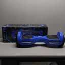 Hover-1 Drive Electric Hoverboard | 7MPH Top Speed, 3 Mile Range, Long Lasting Lithium-Ion Battery, 6HR Full-Charge, Path Illuminating LED Lights, Blue