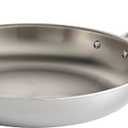 Tramontina Signature Tri-Ply Clad Stainless Steel 12-Inch Large Frying Pan, Induction-Ready Skillet, Dishwasher-Safe, NSF-Certified, Made in Brazil