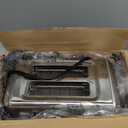 Hamilton Beach 2 Slice Toaster with ExtraWide Slots, Bagel Setting, Toast Boost, SlideOut Crumb Tray, AutoShutoff & Cancel Button, Defrost Function, Stainless Steel (22794)