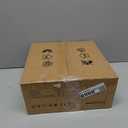 Low Profile Ceiling Fans with Lights,27.2 Black Modern Dimmable Flower Shape Ceiling Light Fan with Remote Control/app Control,Timing 6 Gear Speeds Fan Ceiling Lamp.