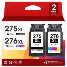 JINTUM Compatible Ink Cartridge Replacement for HP 275XL and HP 276XL Ink Cartridges 