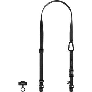 bitplay 3 in 1 Multi Use Phone Strap, Adjustable Crossbody, Neck, and Wrist Lanyard with Phone Tether Tab, Universal Strap