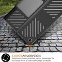 Case Compatible with Lenovo Tab Plus (TB351FU) 11.5 inch 2024 Cover,Slim Stand Back Shell Protective Smart Cover with Auto Wake/Sleep Function,Black