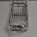 Aitatty Hanging Shower Caddy Bathroom Organizer: Rustproof Shower Shelf Racks Over Shower Head - No Drilling Inside Bath Shower Rack Shelves Over Showerhead for Shampoo with Soap Holder Black
