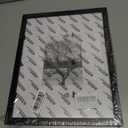 Egofine 11x14 Picture Frame Black - Photo Frame Made of Solid Wood Covered by Plexiglass for Table Top Display Pictures 5x7/8x10 with Mat or 11x14 Without Mat with Wall Mounting Hardware
