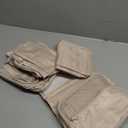 Veken 8 Set Packing Cubes for Travel, Birthday Gifts for Women Mom Her, Cruise Ship Essentials Accessories for Beach Vacation, Suitcase Organizer Bags for Luggage with Hanging Toiletry & Shoe Bag (Dutch Cream)