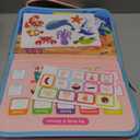 Exorany Busy Board Montessori Toys for Toddler Girl & Boy Birthday Gifts, Busy Book Learning Sensory Toys for Toddlers, Toddler Travel Toy Educational Activities Learn Fine Motor Skills