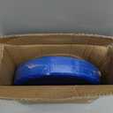 WELLIFE 10 Inch Royal Blue Plastic Plates 50 Count Disposable Plate for Party, Large Big Plates for Dinner Party Supplies Birthday Camping BBQ