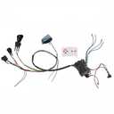 12Volt Ride On Toy Car Wire Harness Electric DIY Modified,High Power Self-Made Wires and Switch Kit,with Remote Control and Receiver for Replacement Parts Ride On Car Accessories(RX71)