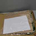 Welcome Wreaths for Front Door-14"x12", 26 Initial Letter Front Door Wreath, Welcome Sign with Eucalyptus Garland and Bow, Porch Farmhouse Decoration, Housewarming Gifts (L)