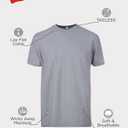 Hanes Mens Undershirt Packs, Stay-Tucked Soft Cotton Undershirts, Best Undershirts for Men, White/Black/Asstd Multipacks (3X-Large, Black/Grey/Blue Assorted - 6 Pack)