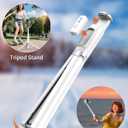 Selfie Stick Tripod - Tripod for iPhone with Remote, Lightweight Phone Stand for Android, Extendable Phone Tripods Stand Compatible with All Cell Phones for Video Recording/Photo/Live Stream/Vlog