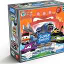 Super Trains: First Ride Super Hero Train Game  Kids & Family Board Game, Ages 510, Dice Rolling Strategy, 25 Players