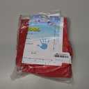 Shiny Kids Graduation Cap and Gown Set with 2026 Tassel Plus White Stole Certificate for Kindergarten Preschool (Red, S)