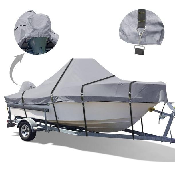 Zenicham Gray 900D Waterproof Heavy Duty Center Console Boat Cover