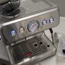 (2025 Upgrade)20 Bar Espresso Machine with Grinder & Milk Frother Steam Wand, Tamping Tools, Expresso Coffee Machines 58mm Commercial Espresso Maker for Home or Caf, Perfect for latte, Cappuccino