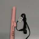 Farery Chill Set Soft-Air Curling Iron: Gentle Soft Air for Quick Styling & Long-Lasting Curls, Lock in Style with Cooling Air Vents, 2-in-1 Hair Straightener & Curler with Upgraded Long Barrel, Pink