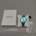 Nine West Women's Crystal Accented Bracelet Watch