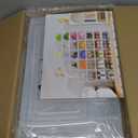 INSTY 6 Pack Large Shoe Storage Box, Clear Shoe Storage Organizer with Magnetic Door, Stackable,Shoe Containers For Display Sneakers, Easy Assembly, Fit up to US Size 12, Clear