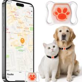 Cat Tracker for Indoor & Outdoor Cats – Lightweight Pet Locator Tag with Unlimited Range – No Subscription or Monthly Fee – Kitten Finder with RealTime Alerts, Easy to Use