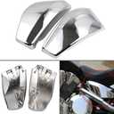Chrome Battery Side Fairing Cover For Honda VTX 1300 R/Retro C/Custom VTX 1300 T/Tourer models 2003-2009