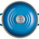 Le Creuset Enamel on Steel Traditional Stockpot, 6 qt., Marseille with Stainless Steel Knob