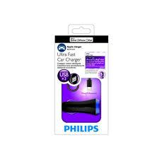 Philips Dual USB Car Charger -1CT
