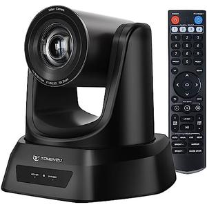 TONGVEO PTZ Camera HDMI/USB 10X Optical Zoom 60fps 1080P Video Conference Camera for Church Worship Live Streaming Meeting Online Learn with Zoom YouTube OBS and More TONGVEO PTZ Camera HDMI/USB 10X Optical Zoom 60fps 1080P Video Conference Camera for Church Worship Live Streaming Meeting Online Learn with Zoom YouTube OBS and More