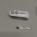 2in1 Rechargeable Chip Bag Sealer with Cutter, Portable USB C Heat Sealer Resealer Machine for Chip, Plastic Bags Heat Seal Tool for Snacks (White)