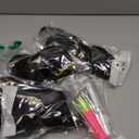 French Curly Braiding Hair 16 inch Loose Wavy 8 Pack Bouncy Braiding Hair extensions 1B Black 75g/Pack French Curls Synthetic Hair Extensions(16 Inch,8 Packs,1B)