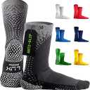 LUX Sports ProCleat Performance Grip Socks GripArray - Athletic Socks for Performance Sports - Grip Socks for Men and Women One size