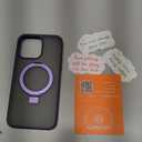 Chicfun 3-in-1 [Magnetic+Kickstand+Ring Holder] for iPhone 14 Pro Max Case Stand Ring Holder Compatible with MagSafe, Military Shockproof Protective iPhone 14 Pro Max Phone Case Kickstand Cover (Deep Purple)