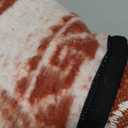 Artisans Bazaar Mexican Poncho Sarape Aztec Men Hombre Mexico Gabanes Mexicanos Western Cowboy Costume Adulto Jorongos (Rooster Brown)